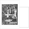 The Lady of the Lake telleth Arthur of the sword Excalibur, 1893-94 by Aubrey Beardsley