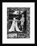 Arthur and the strange mantle, 1893-94 by Aubrey Beardsley