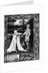 Arthur and the strange mantle, 1893-94 by Aubrey Beardsley
