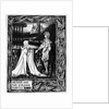 Arthur and the strange mantle, 1893-94 by Aubrey Beardsley
