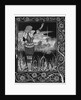 How Sir Bedivere Cast the Sword Excalibur into the Water, 1893-94 by Aubrey Beardsley
