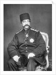 Naser al-Din Shah Qajar of Persia by English Photographer