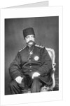 Naser al-Din Shah Qajar of Persia by English Photographer