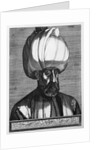 Suleiman the Magnificent, engraved in Constantinople, 1559 by Melchior Lorck