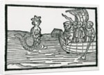 St. Brendan and the Siren by German School