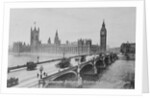 Westminster Bridge and the Houses of Parliament, c.1902 by English Photographer