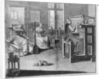 The Art of Stocking-Frame-Work-Knitting, engraved for the 'Universal Magazine' 1750 by English School