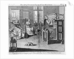 The Art of Stocking-Frame-Work-Knitting, engraved for the 'Universal Magazine' 1750 by English School
