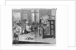 The Art of Stocking-Frame-Work-Knitting, engraved for the 'Universal Magazine' 1750 by English School