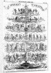 The Christmas Tree, as seen by the father of a family by English School