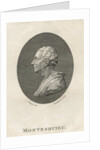 Charles Louis de Secondat, Baron de Montesquieu by English School