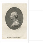 Charles Louis de Secondat, Baron de Montesquieu by English School
