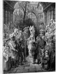 The Bride and Groom entering the hall by Gustave Dore
