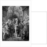 The Bride and Groom entering the hall by Gustave Dore