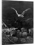 The albatross is shot by the Mariner by Gustave Dore