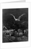 The albatross is shot by the Mariner by Gustave Dore