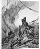 The Mariner, surrounded by the dead sailors, suffers anguish of spirit by Gustave Dore