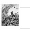 The Mariner, surrounded by the dead sailors, suffers anguish of spirit by Gustave Dore