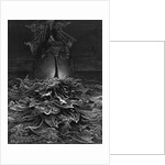 The Mariner gazes on the ocean and laments his survival while all his fellow sailors have died by Gustave Dore