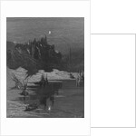 The first vision of his native country by the Mariner, freed from his trance and woken from sleep by Gustave Dore