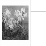 The mariner sees the band of angelic spirits by Gustave Dore