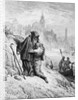The Mariner begs the Hermit to give him absolution from his sin by Gustave Dore