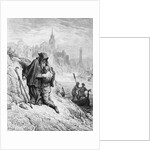 The Mariner begs the Hermit to give him absolution from his sin by Gustave Dore