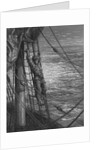 The Mariner describes to his listener, the wedding guest, his feelings of loneliness and desolation while on the ship by Gustave Dore