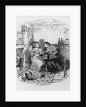 Mr Bumble and Mrs Corney taking tea by George Cruikshank