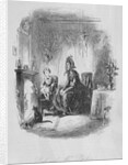 Paul and Mrs. Pipchin by Hablot Knight Browne