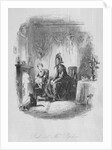 Paul and Mrs. Pipchin by Hablot Knight Browne