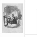 Paul and Mrs. Pipchin by Hablot Knight Browne