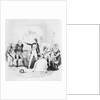 Illustration for Charles Dickens' Nicholas Nickleby, 1839 by Hablot Knight (1815-92) Browne