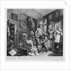 Scene I: The Rake Taking Possession of his Estate, 1735 by William Hogarth