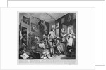 Scene I: The Rake Taking Possession of his Estate, 1735 by William Hogarth