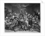 Scene VI: The Rake at the Gaming House, 1735 by William Hogarth