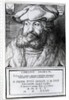Friedrich III, Elector of Saxony, engraved by Albrecht Durer, 1524 by Lucas the Elder (after) Cranach