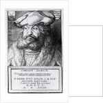 Friedrich III, Elector of Saxony, engraved by Albrecht Durer, 1524 by Lucas the Elder (after) Cranach