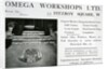 Adverisement for the Omega Workshops Ltd by English School