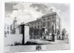 A perspective view of the Foundling Hospital, engraved by Edward Rooker, 1749 by Samuel (after) Wale
