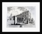A perspective view of the Foundling Hospital, engraved by Edward Rooker, 1749 by Samuel (after) Wale