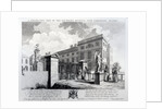 A perspective view of the Foundling Hospital, engraved by Edward Rooker, 1749 by Samuel (after) Wale