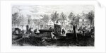 Bunhill Fields, January 1866 by English School