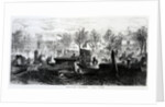 Bunhill Fields, January 1866 by English School