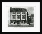 A South View of the Falcon Tavern, on the Bankside, Southwark, engraved by William Wise, 1811 by Frederick (after) Nash