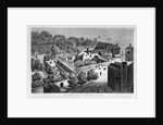 Winchester House, Southwark in about 1649, published in 1812 by Wenceslaus Hollar