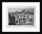 Pensioner's Hall, Charter House, engraved by John Rogers, 1830 by Thomas Hosmer Shepherd