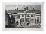 Pensioner's Hall, Charter House, engraved by John Rogers, 1830 by Thomas Hosmer Shepherd
