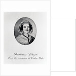 Baroness Louise Lehzen by English School