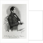 Leopold I, King of the Belgians, after a portrait of 1840 by Samuel Diez